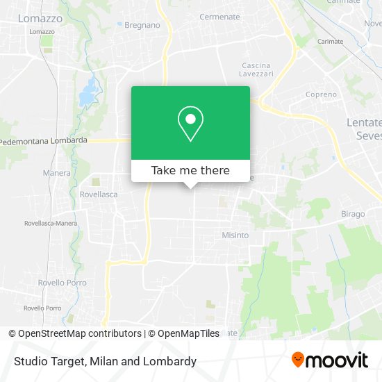 Studio Target map
