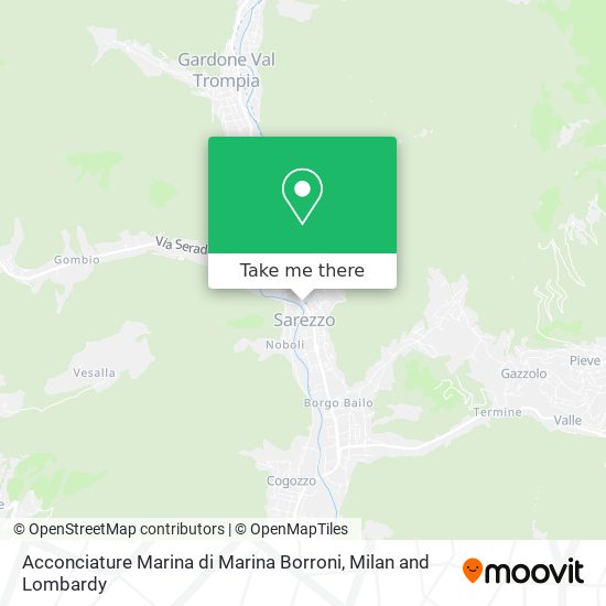 Acconciature Marina di Marina Borroni map