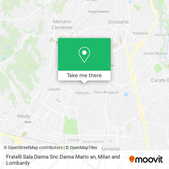 Fratelli Sala Danna Snc Danna Mario an map