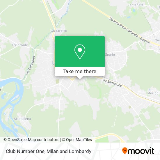 Club Number One map