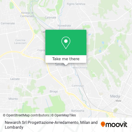 Newarch Srl Progettazione-Arredamento map
