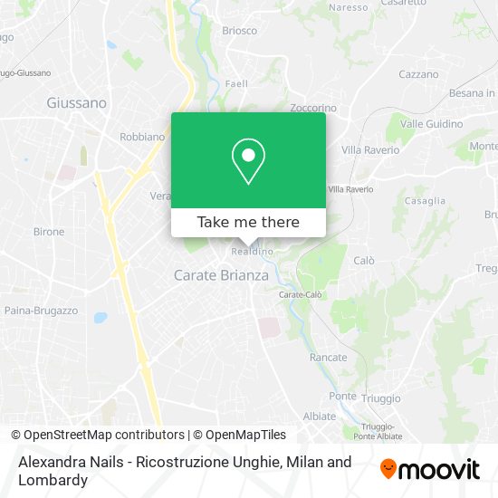 Alexandra Nails - Ricostruzione Unghie map