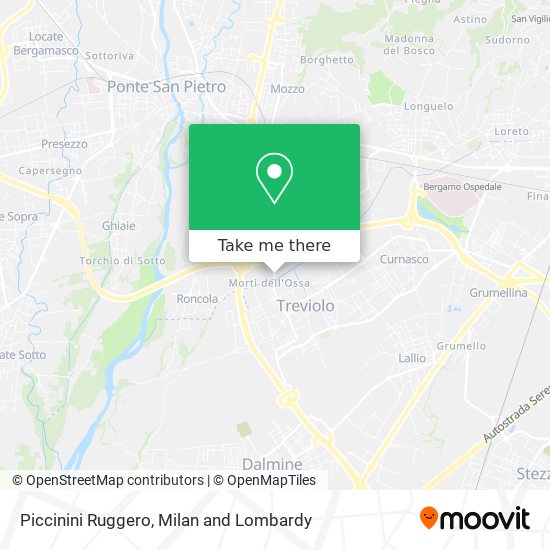 Piccinini Ruggero map