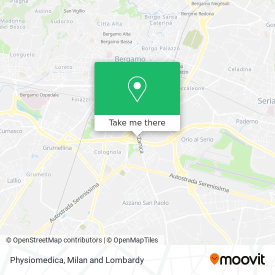 Physiomedica map