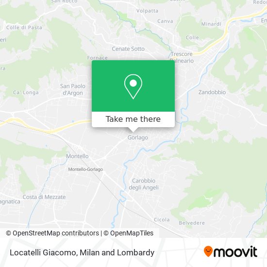 Locatelli Giacomo map