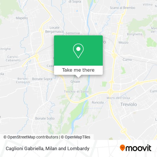 Caglioni Gabriella map