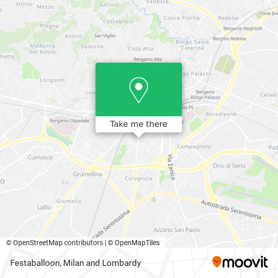 Festaballoon map