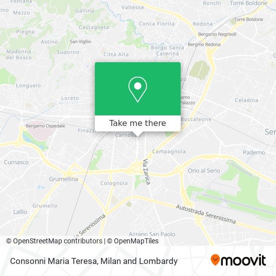 Consonni Maria Teresa map