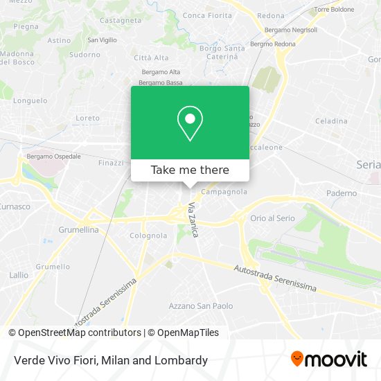Verde Vivo Fiori map