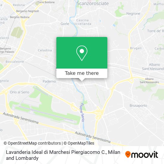 Lavanderia Ideal di Marchesi Piergiacomo C. map
