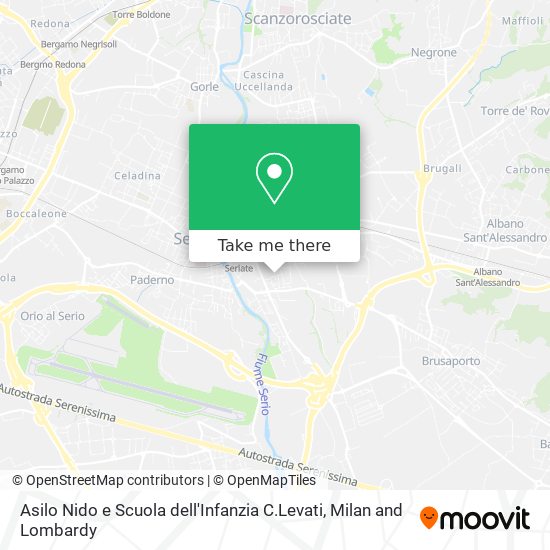 Asilo Nido e Scuola dell'Infanzia C.Levati map