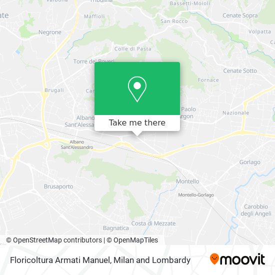 Floricoltura Armati Manuel map