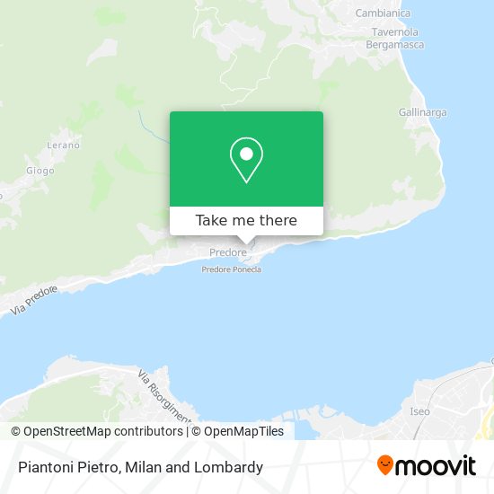 Piantoni Pietro map