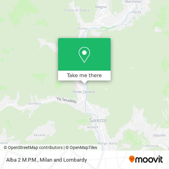 Alba 2 M.P.M. map