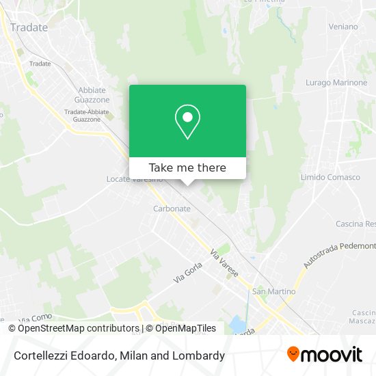 Cortellezzi Edoardo map