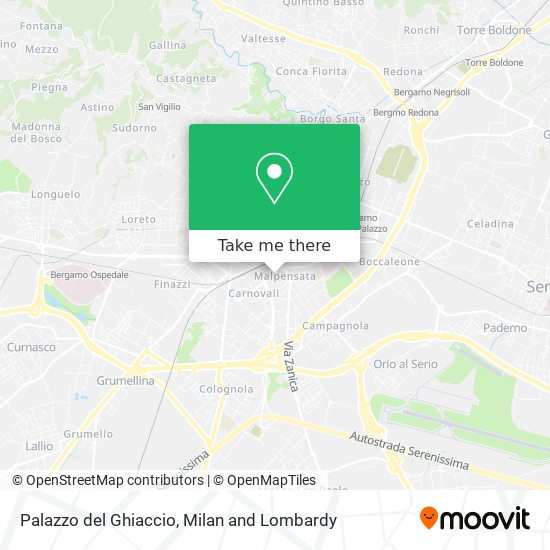 Palazzo del Ghiaccio map