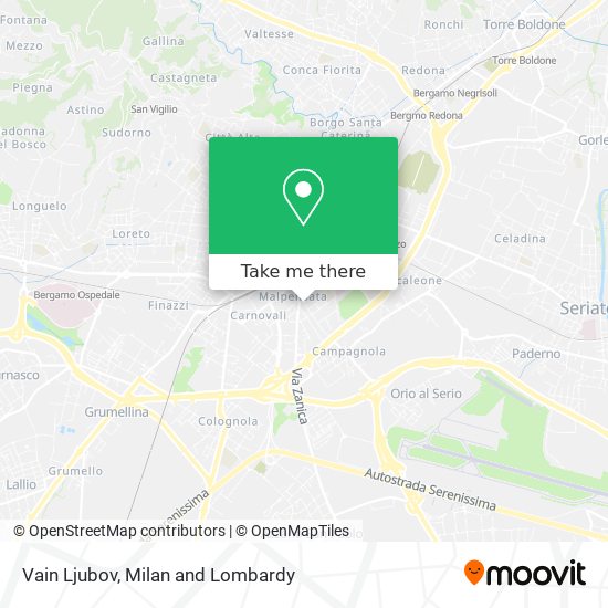Vain Ljubov map
