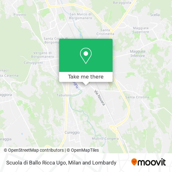 Scuola di Ballo Ricca Ugo map