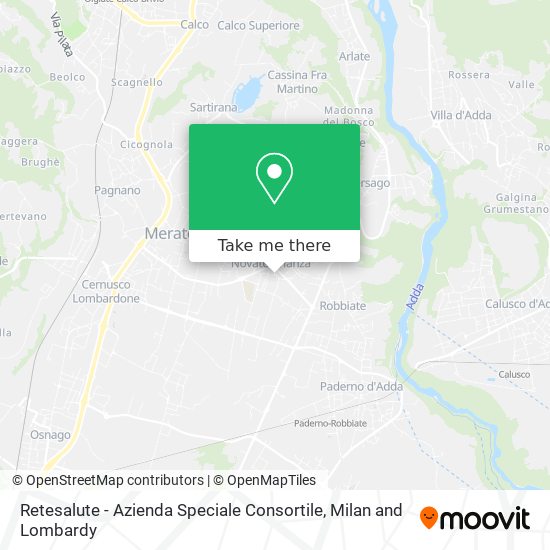 Retesalute - Azienda Speciale Consortile map