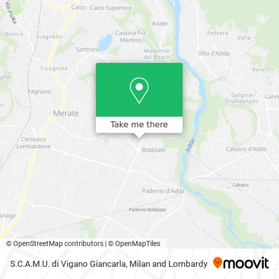 S.C.A.M.U. di Vigano Giancarla map