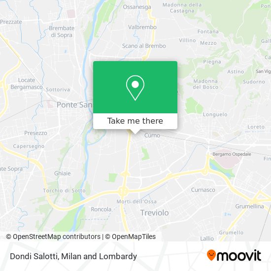 Dondi Salotti map