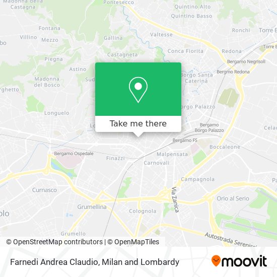 Farnedi Andrea Claudio map