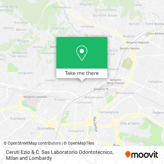 Ceruti Ezio & C. Sas Laboratorio Odontotecnico map
