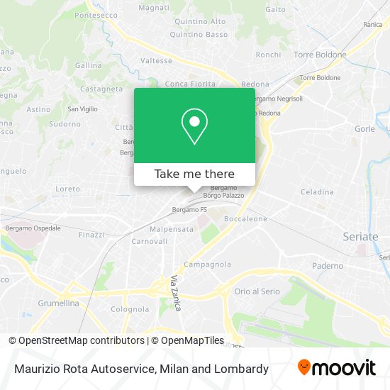 Maurizio Rota Autoservice map