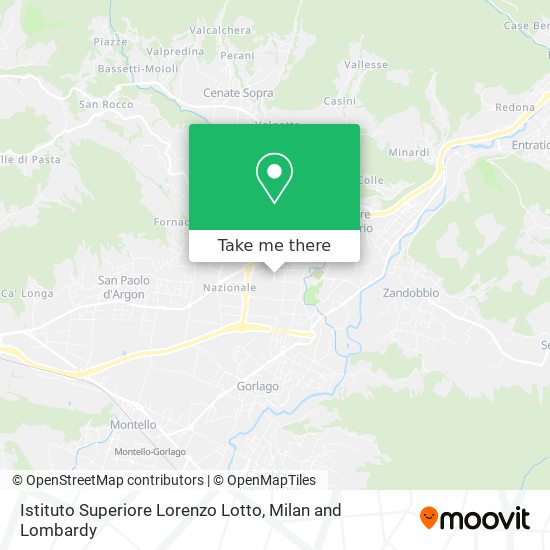 Istituto Superiore Lorenzo Lotto map