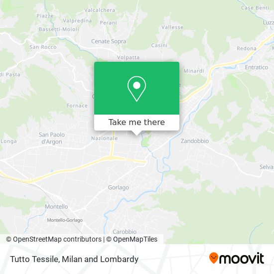 Tutto Tessile map