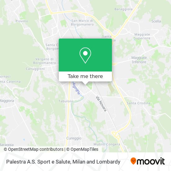 Palestra A.S. Sport e Salute map