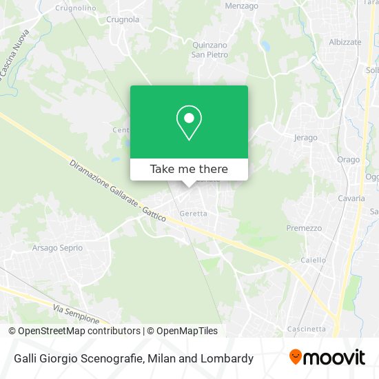 Galli Giorgio Scenografie map