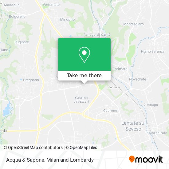 Acqua & Sapone map