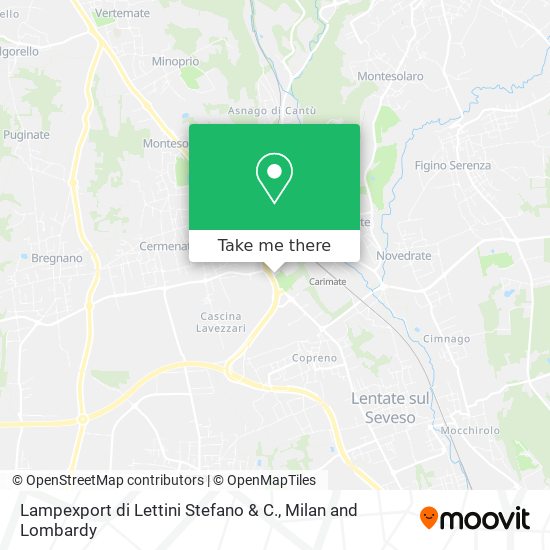 Lampexport di Lettini Stefano & C. map