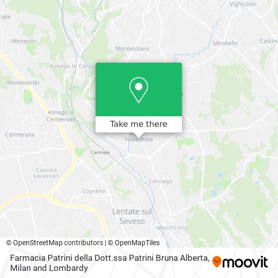 Farmacia Patrini della Dott.ssa Patrini Bruna Alberta map