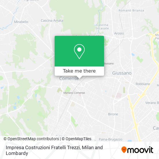 Impresa Costruzioni Fratelli Trezzi map