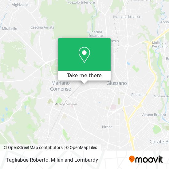 Tagliabue Roberto map