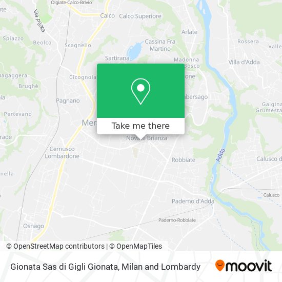 Gionata Sas di Gigli Gionata map