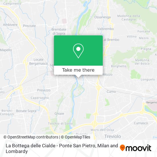 La Bottega delle Cialde - Ponte San Pietro map
