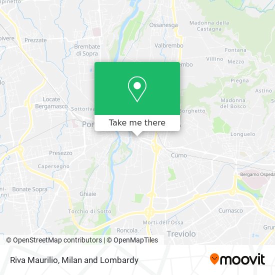 Riva Maurilio map