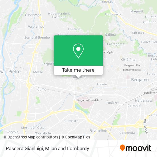 Passera Gianluigi map