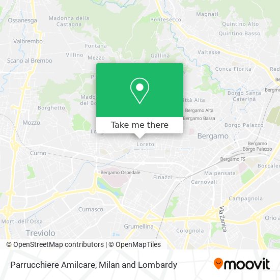 Parrucchiere Amilcare map