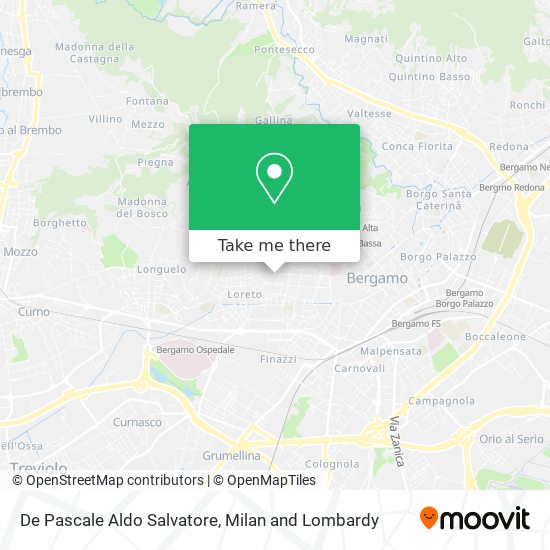 De Pascale Aldo Salvatore map