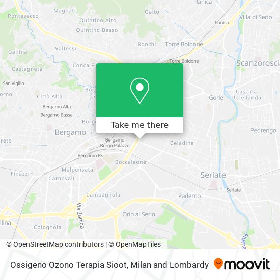 Ossigeno Ozono Terapia Sioot map