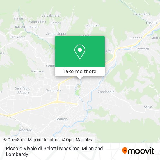 Piccolo Vivaio di Belotti Massimo map