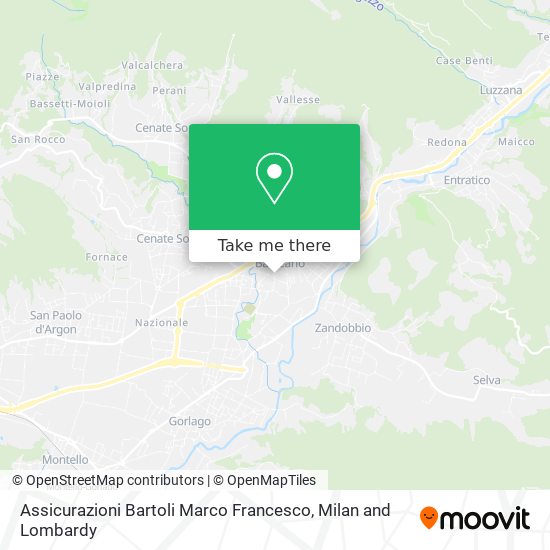 Assicurazioni Bartoli Marco Francesco map