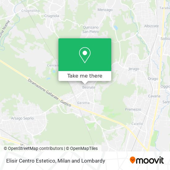 Elisir Centro Estetico map
