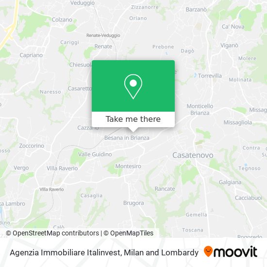 Agenzia Immobiliare Italinvest map