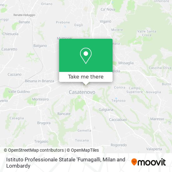 Istituto Professionale Statale 'Fumagallì map