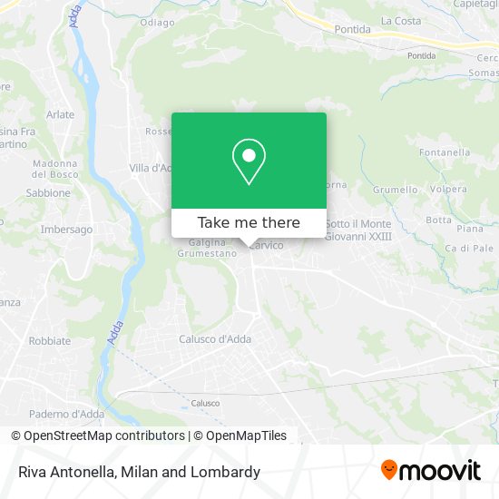 Riva Antonella map